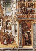 Carlo Crivelli Annunciation with St Emidius oil painting reproduction